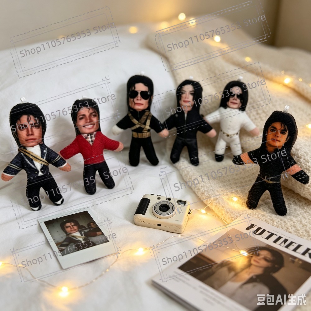 Halloween Party Supplies - New 6 Style 10cm Michael Jackson