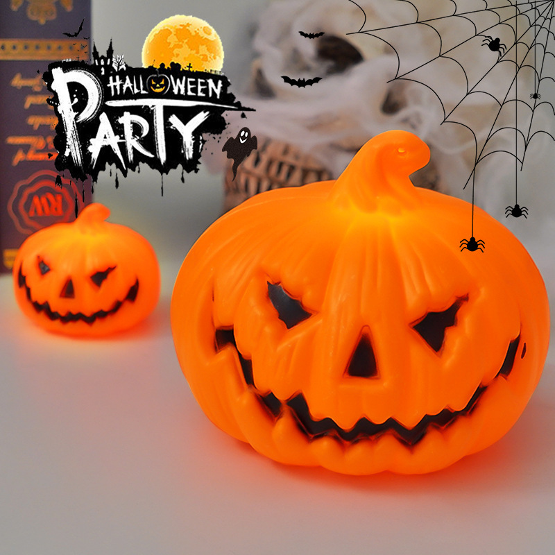 Halloween Pumpkin Decor Led - Halloween LED Pumpkin Lamp Ornaments Horror