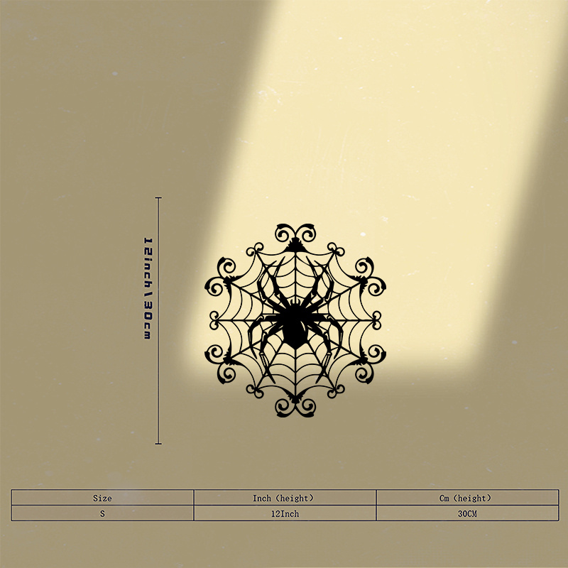 1Vintage Spider Web Metal Wall - Spider Web Halloween Decoration review and price