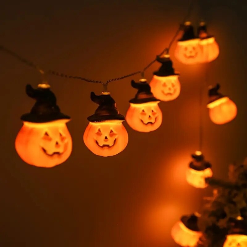 1.5M/59.06in Halloween Pumpkin - Halloween Led String Lights Orange review and price