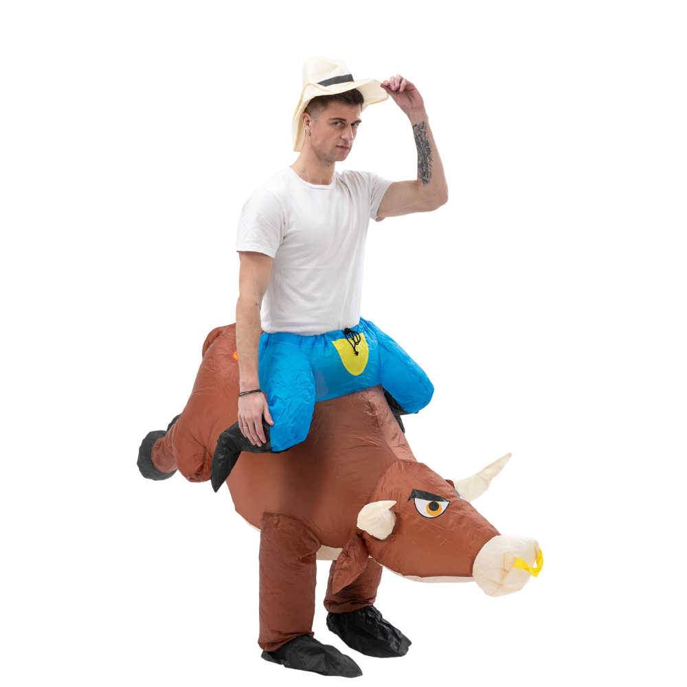Adult Inflatable Ride‑On Costu - Halloween Costume Adult review and price