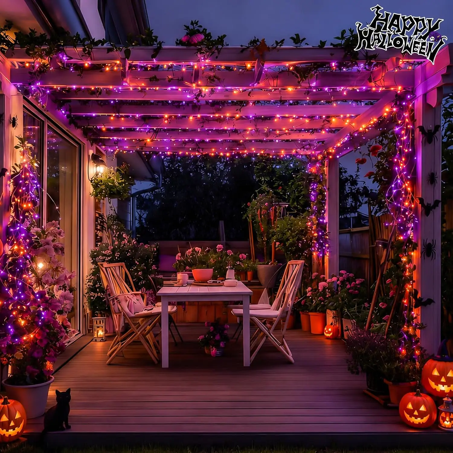 Halloween Solar Copper Wire St - Halloween Led String Lights Orange review and price