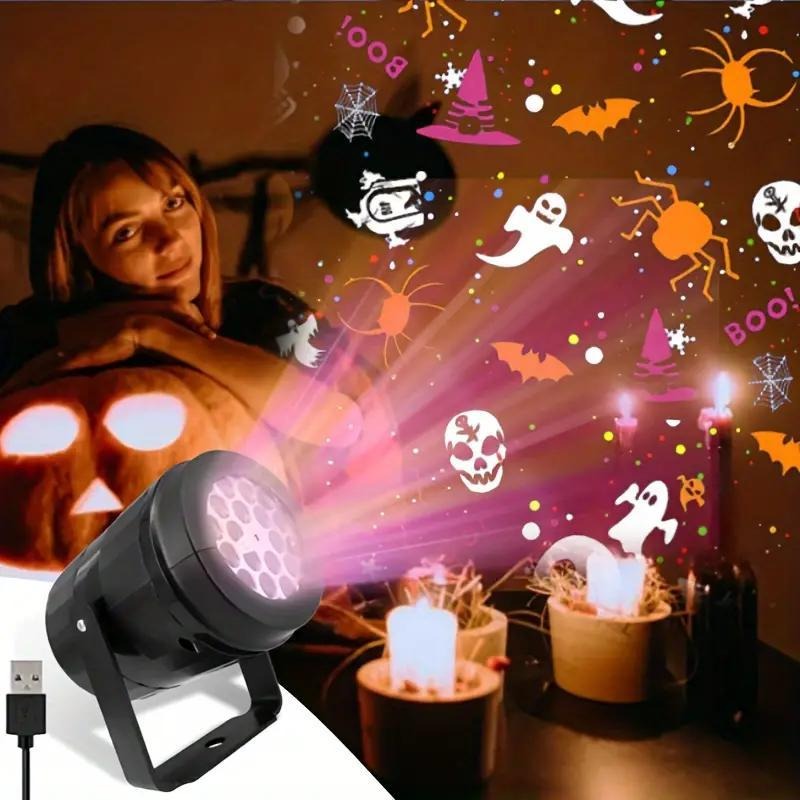 Halloween LED Projector Light  - Halloween Pumpkin Decor Led review and price
