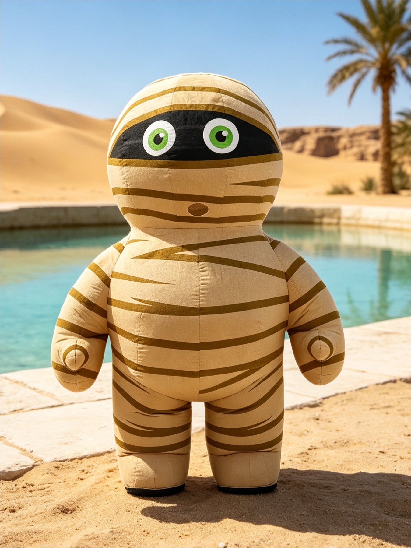 Inflatable Mummy Costume Masco - Halloween Costume Adult review and price