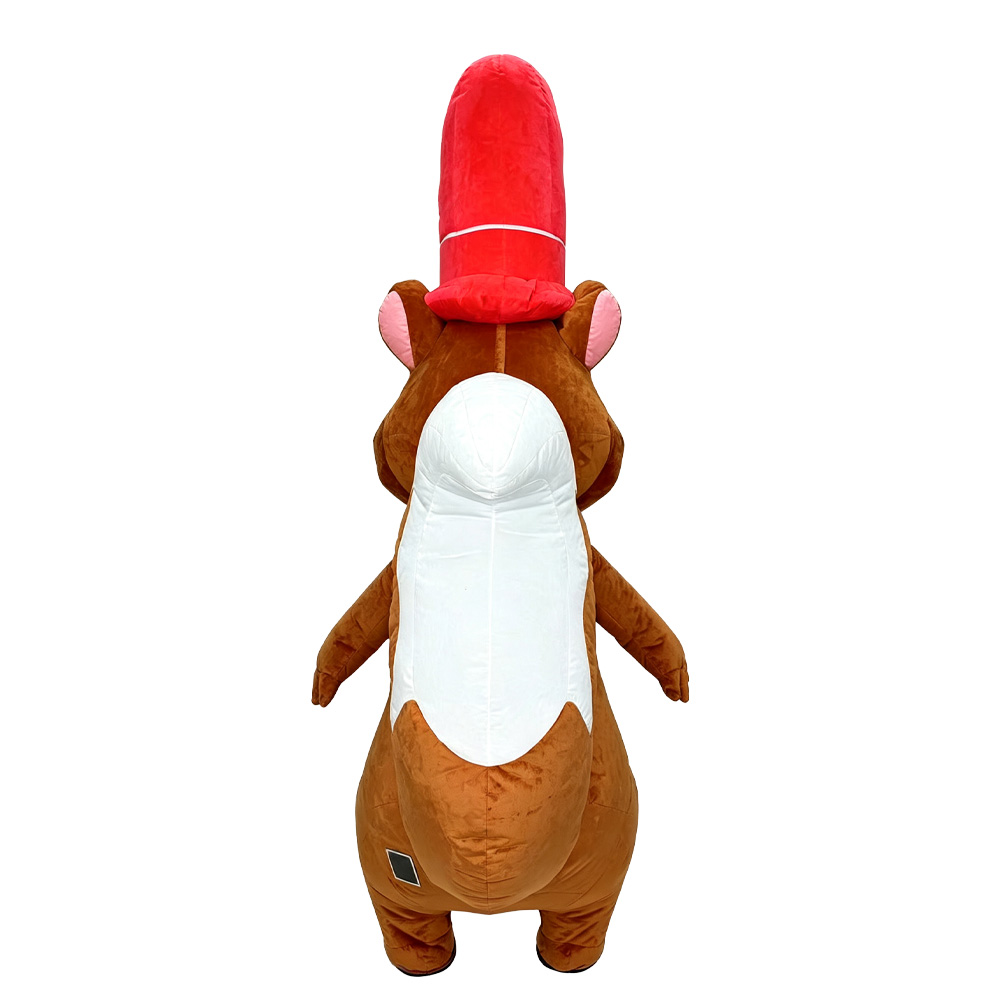 SAYGO Red Hat Squirrel Inflata - Halloween Costume Adult review and price