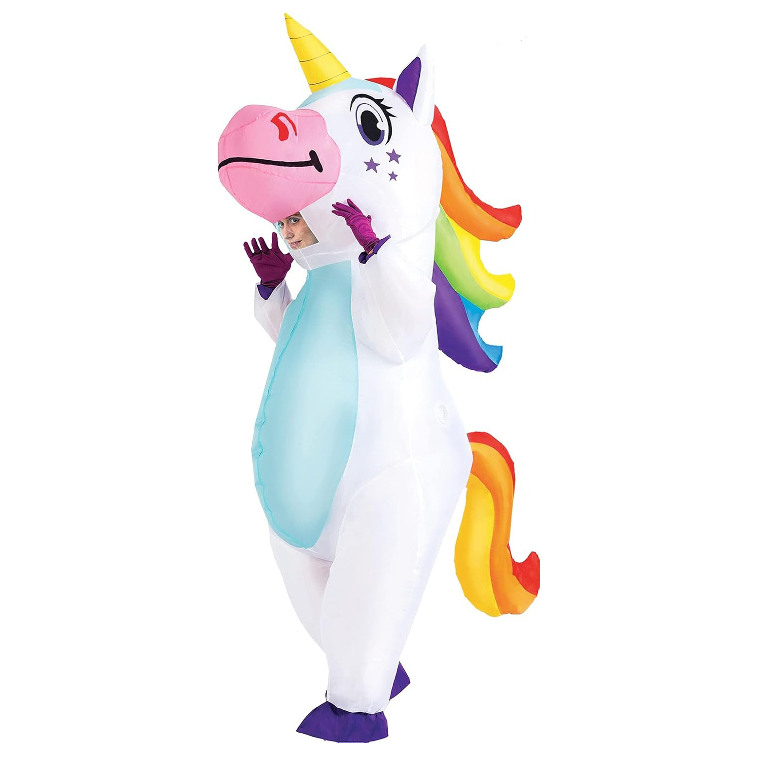 Inflatable Unicorn Costume Adu - Halloween Costume Adult review and price