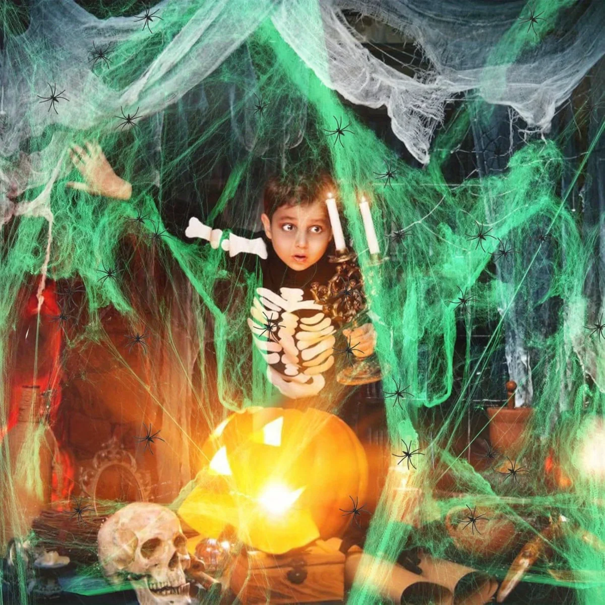 1-20PCS Halloween Decoration S - Spider Web Halloween Decoration review and price