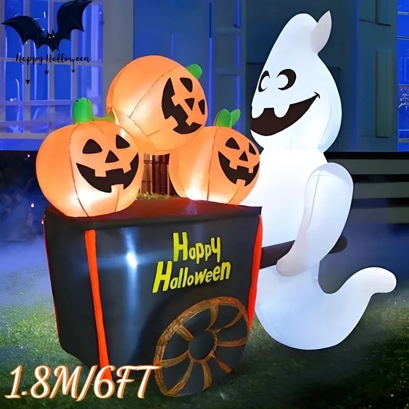 6FT Halloween Outdoor Holiday  - Halloween Pumpkin Decor Led review and price