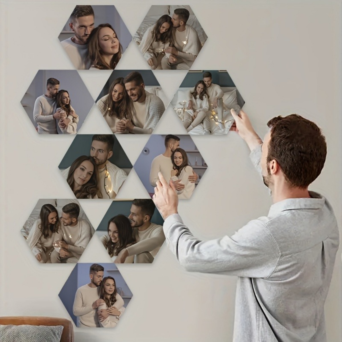 Custom Wall Decor — Modern Hex - Halloween Party Supplies review and price
