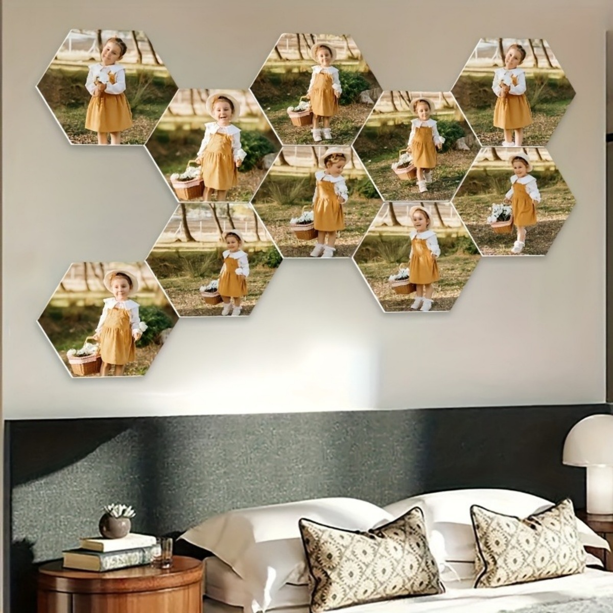 Custom Wall Decor — Modern Hex - Halloween Party Supplies review and price