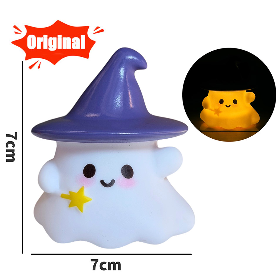 Kawaii Witch Ghost Pumpkin Sil - Halloween Pumpkin Decor Led review and price