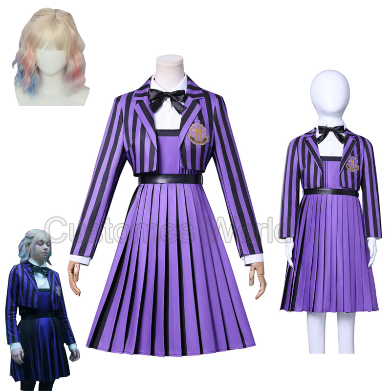 Nevermore Academy Uniform Emma - Halloween Costume Kids review and price