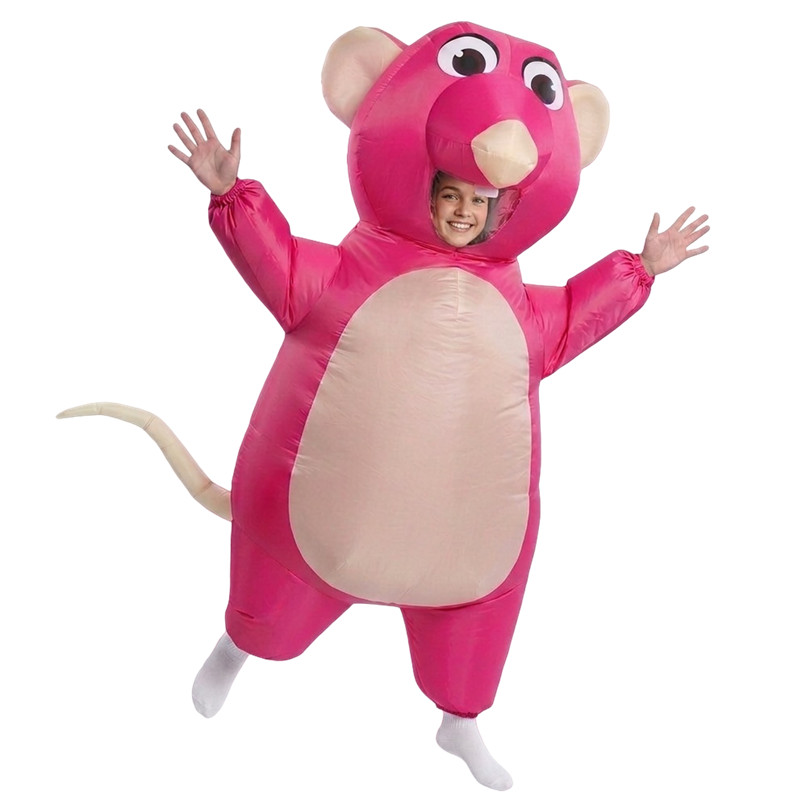 Cartoon Mouse Inflatable Costu - Halloween Costume Adult review and price