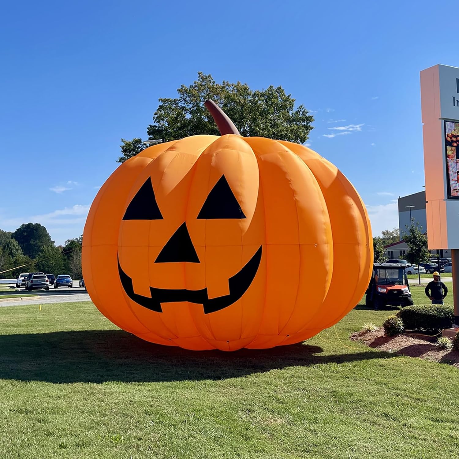 Giant 10Ft Halloween Inflatabl - Halloween Pumpkin Decor Led review and price