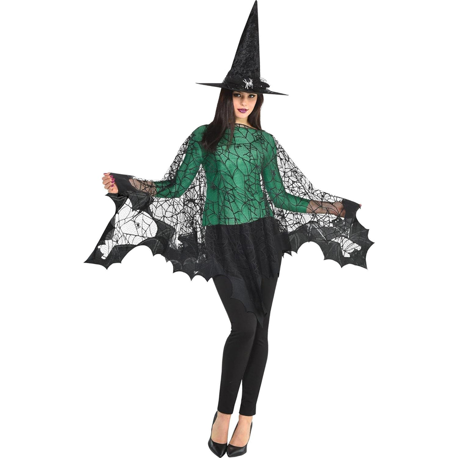 Halloween Spider Web Bat Cloak - Spider Web Halloween Decoration review and price