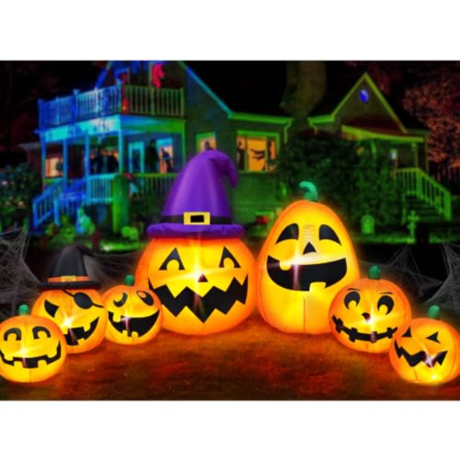 Outdoor Halloween inflatable p - Halloween Pumpkin Decor Led review and price