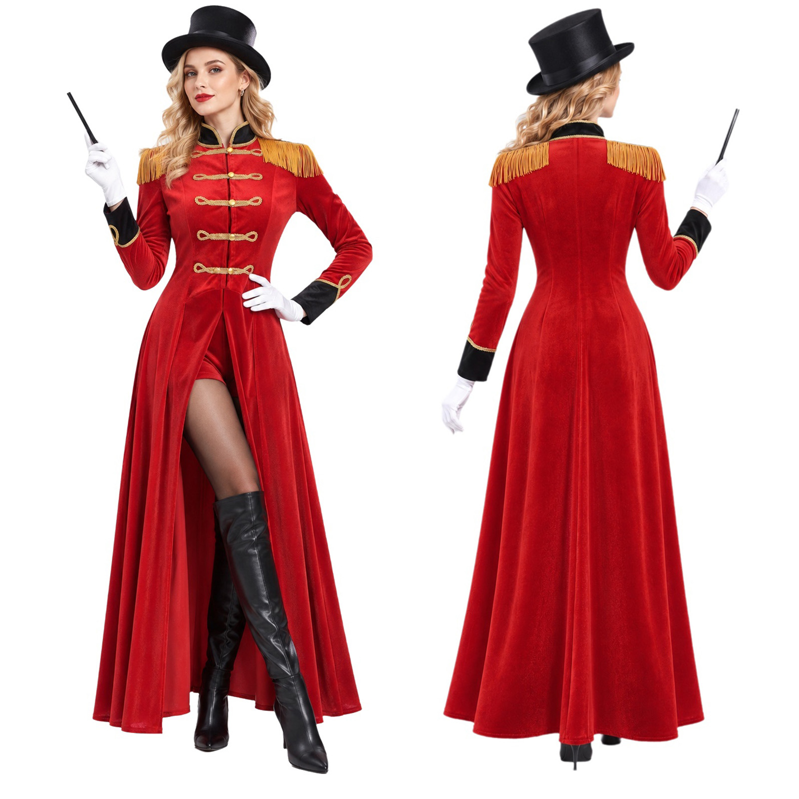 Steampunk Gothic Medieval Tail - Halloween Costume Adult review and price