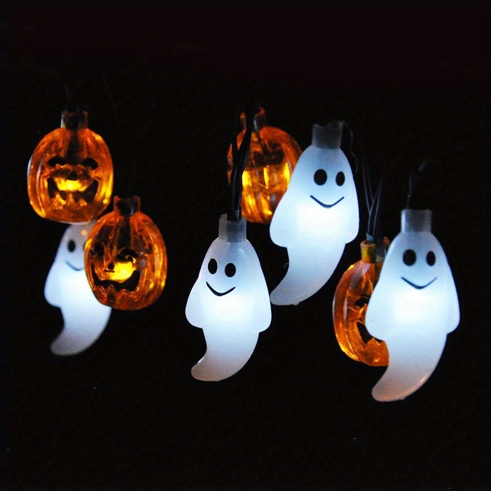 19.7FT 30pcs LED Battery Opera - Halloween Led String Lights Orange review and price