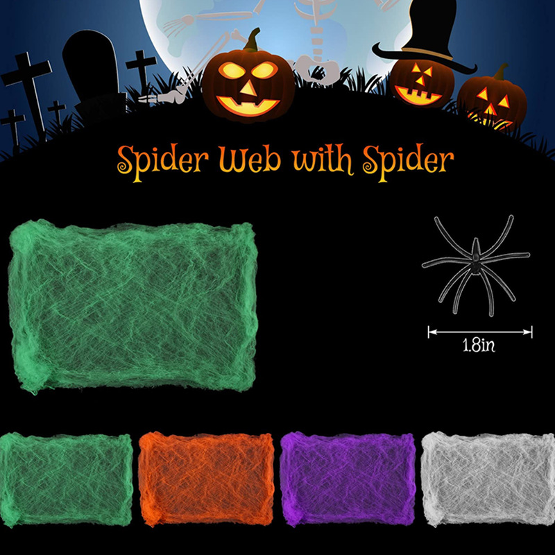 Halloween Decoration White Spi - Spider Web Halloween Decoration review and price